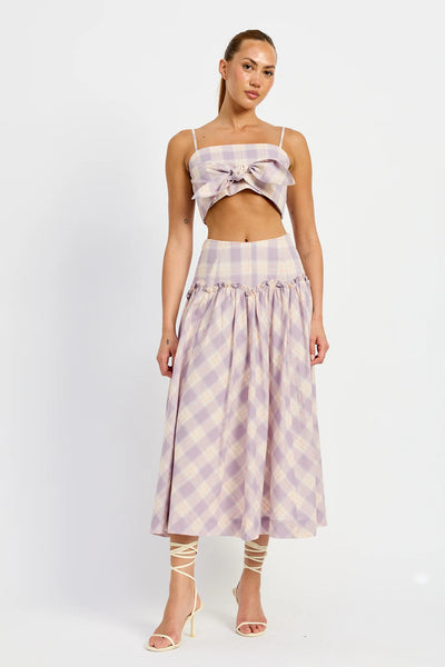 Savoy Midi Skirt - Lulu Bella Boutique