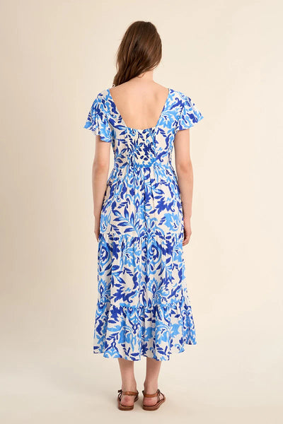 Short Long Printed Dress - Lulu Bella Boutique