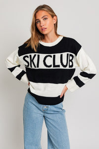 Ski Club Knit Sweater