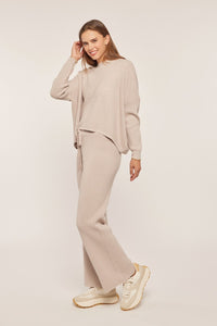 Waffle Textured Sweater Set - Lulu Bella Boutique