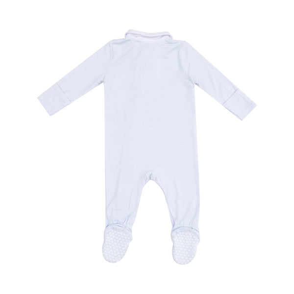 Polo 2 Way Zipper Footie - Lulu Bella Boutique
