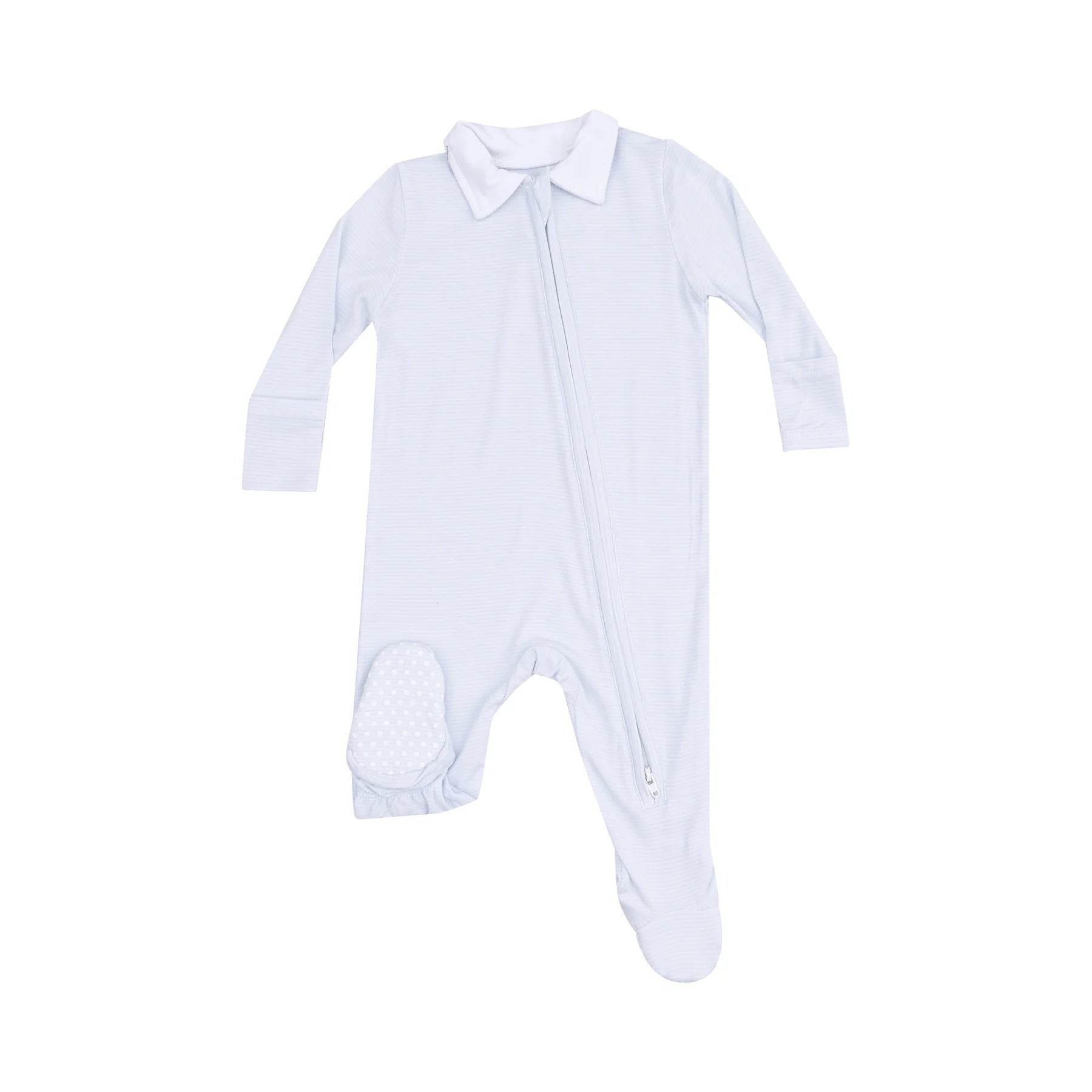 Polo 2 Way Zipper Footie - Lulu Bella Boutique