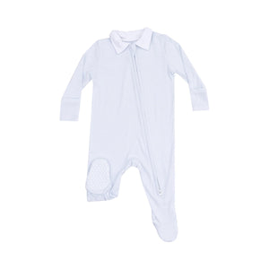 Polo 2 Way Zipper Footie - Lulu Bella Boutique