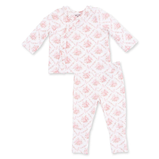 Rose Bow Lattice  Take Me Home Set with Convertible Pant
