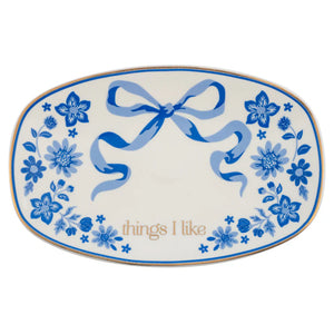 Things I like Oval Trinket Tray - Lulu Bella Boutique