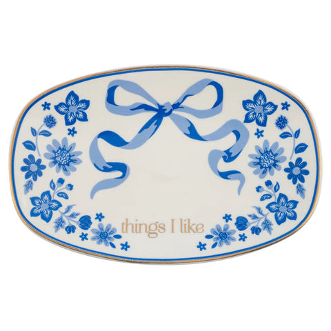Things I like Oval Trinket Tray - Lulu Bella Boutique