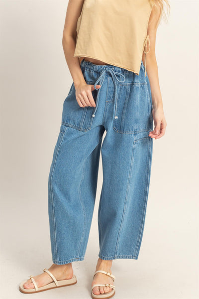 Wide Pants With Oversize Pockets