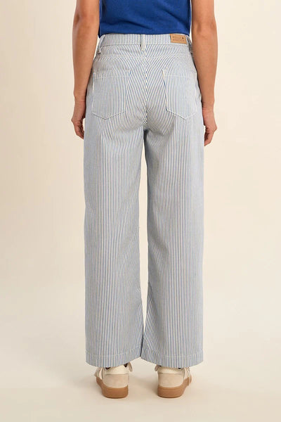 Striped Woven Pants - Lulu Bella Boutique