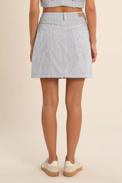 Woven Mini Skirt - Lulu Bella Boutique