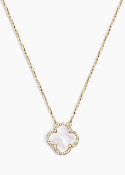 Icon White Necklace - Lulu Bella Boutique