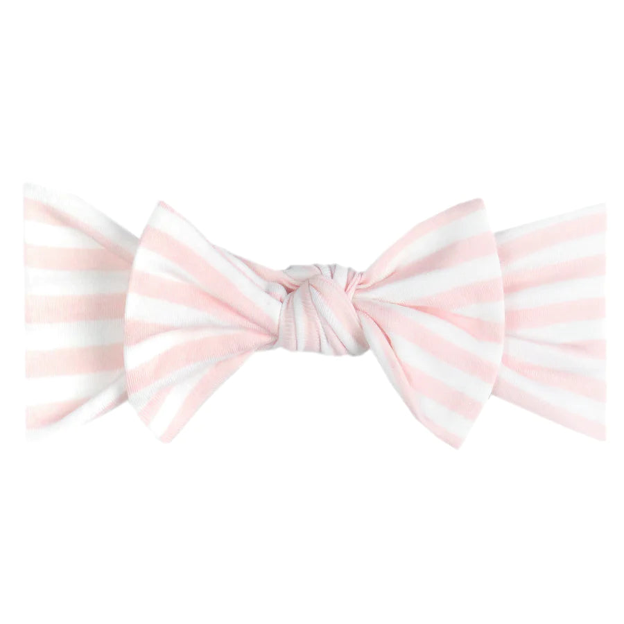 Knit Headband Bow in Winnie