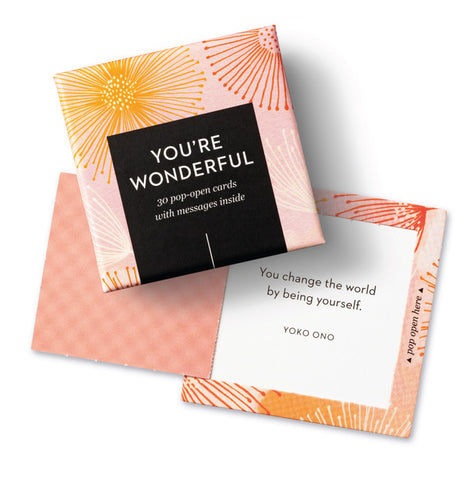ThoughtFulls: You’re Wonderful Pop-Open Cards - Lulu Bella Boutique
