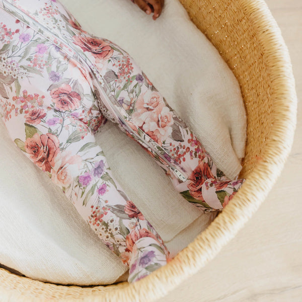 Zip-up Footie Pajamas in Deborah