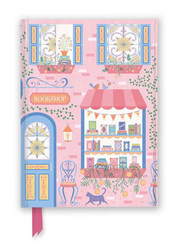 Jenny Zemanek: The Bookshop (Foiled Journal) by: Notebook / blank book; 176 pages / English