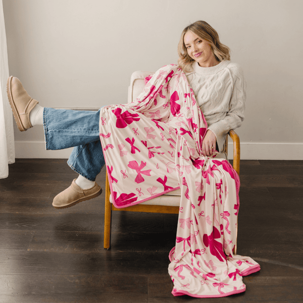 Darling Swaddle Blanket: Adult - Lulu Bella Boutique