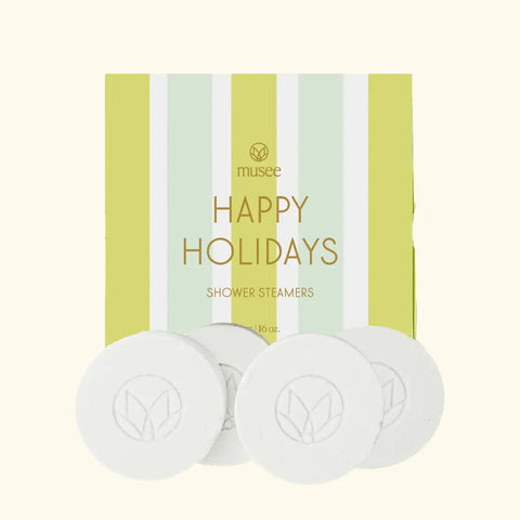 Happy Holidays Shower Steamer - Lulu Bella Boutique
