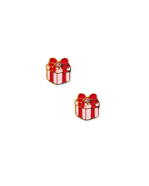 Screwback Stud Earrings - Present