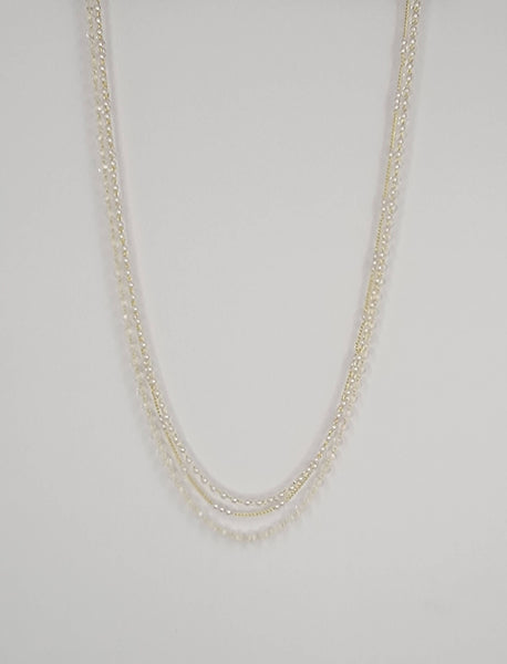 TRIPLE LAYERED NECKLACE. - Lulu Bella Boutique