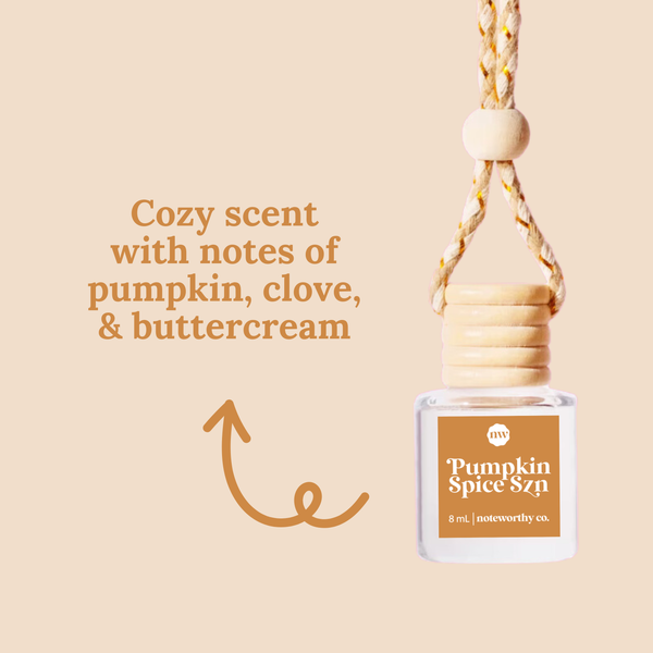 Car Diffusers | NEW Fall + Halloween Scents: Individual Mylar Bag / Macintosh Apple