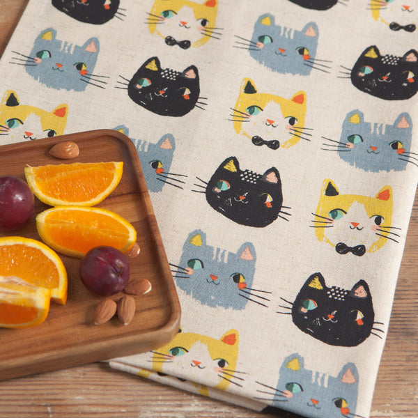 Danica Studio Meow Meow Cats Kitchen Towel Set of 2