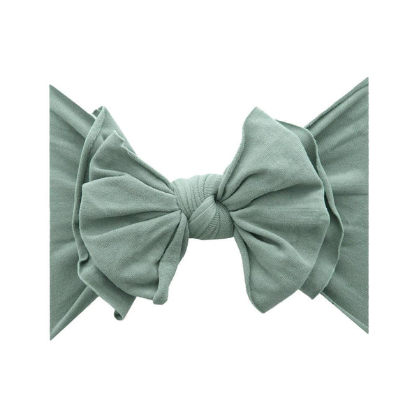 Baby Bling® FAB-BOW-LOUS® soft nylon bow headband: Pink - Lulu Bella Boutique