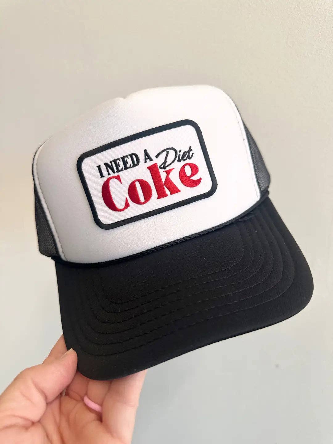 Diet Coke Foam Trucker Hat - Lulu Bella Boutique