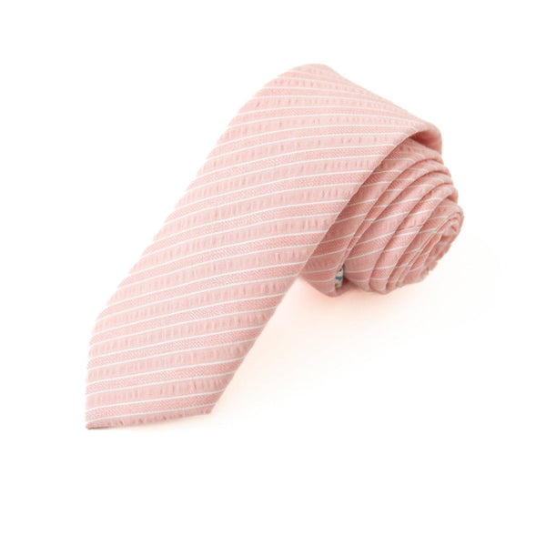Coral Men's Tie: Mens Modern - 2.5" wide x 58" long - Lulu Bella Boutique