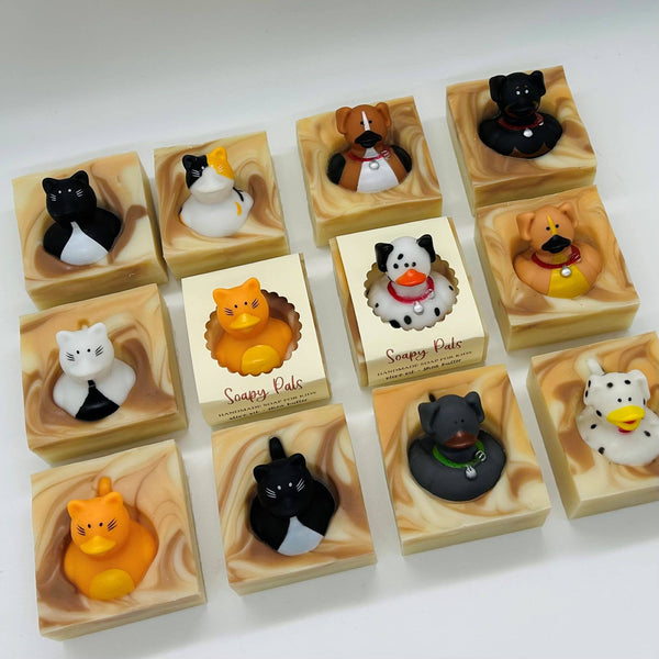 Soapy Pals Handmade Soap Bar for Kids VEGAN COLD PROCESS