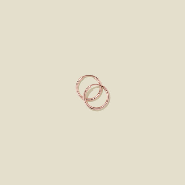 Live In Hoop Earrings: Gold Filled / 20mm