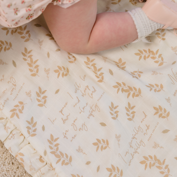 VICTORIA LAWSON BAMBOO RAYON MUSLIN/LUSH BLANKETS: Receiving