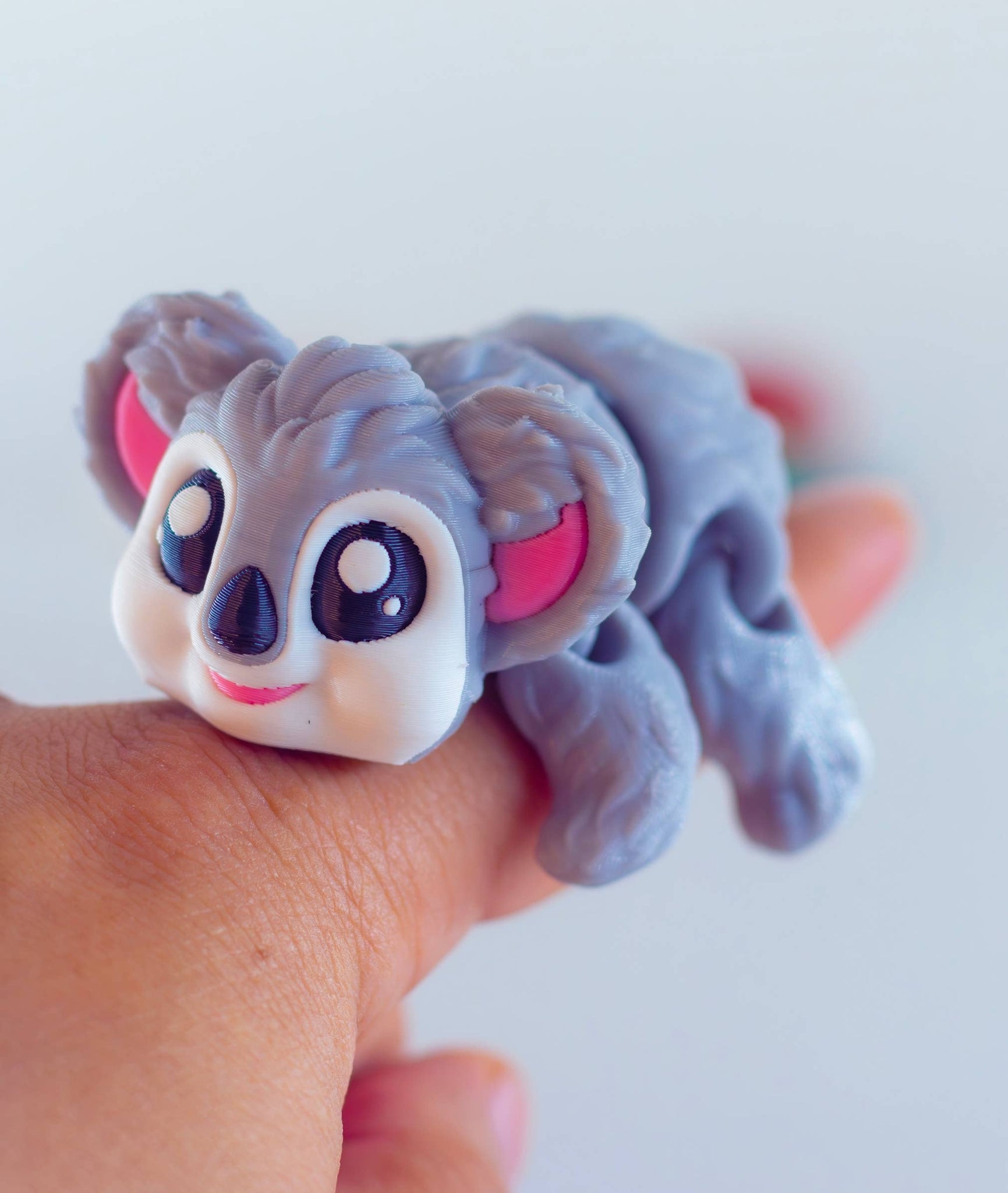 Koala 3D Printed Articulated Fidget Toy: Small - 4" - Lulu Bella Boutique