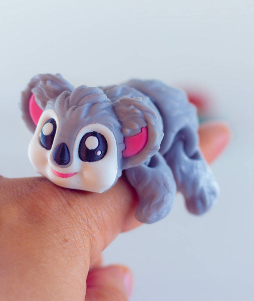 Koala 3D Printed Articulated Fidget Toy: Small - 4" - Lulu Bella Boutique