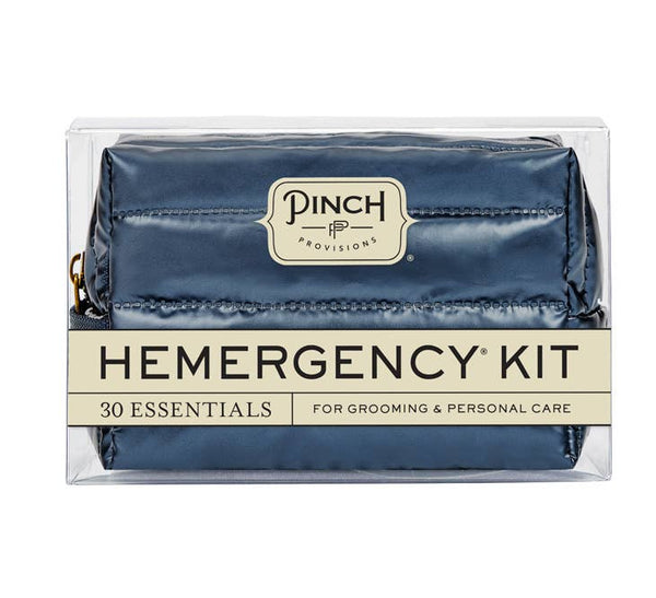Hemergency Kit | Puffer, Men's, Holiday, Christmas Gifts: Blue