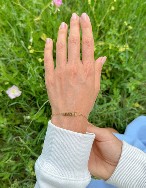 Loved Chain Bracelet - Lulu Bella Boutique