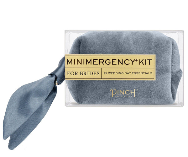 Velvet Minimergency Kit for Brides: French Blue - Lulu Bella Boutique