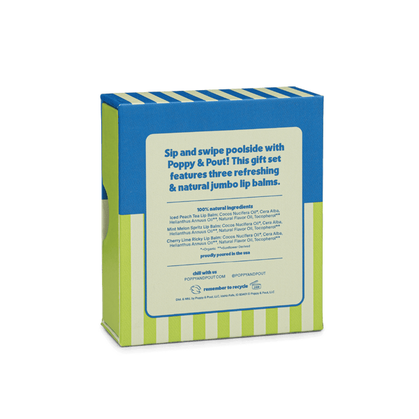 Retro Refreshers Lip Balm Trio Gift Set - Lulu Bella Boutique