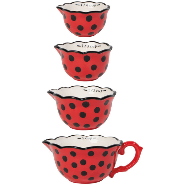 Ladybugs Measuring Cups Set of 4 - Lulu Bella Boutique