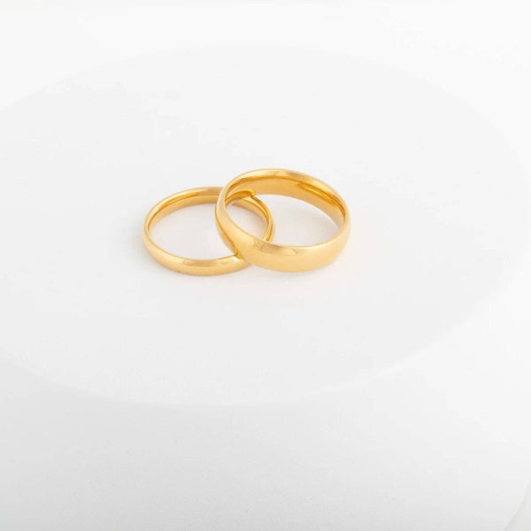 14K Gold Filled Plus™ Blank Ring: 8 / 6mm