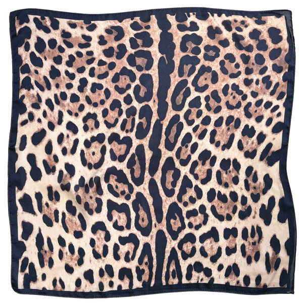 LEOPARD PRINT SQUARE SCARF, WLQS 148: CAM - Lulu Bella Boutique