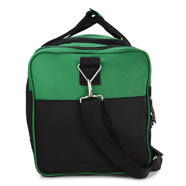 DALIX 21" Blank Sports Duffle Bag Gym Bag Travel Duffel: White - Lulu Bella Boutique