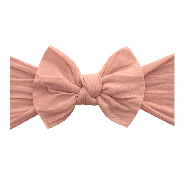 Baby Bling® The Original Knot soft nylon headband: Neon purple - Lulu Bella Boutique