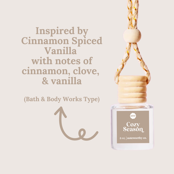 Car Diffusers | NEW Fall + Halloween Scents: Individual Mylar Bag / Macintosh Apple