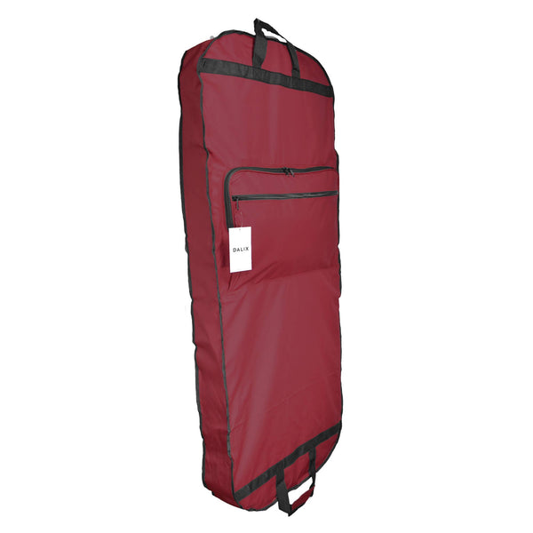 DALIX 60" Professional Garment Bag Cover for Suits Dresses: White - Lulu Bella Boutique