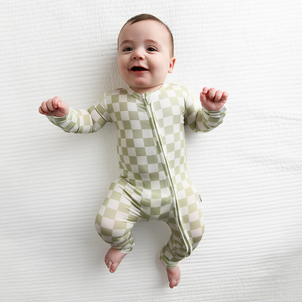 Bamboo Baby Pajama Sleepies Little Baby Zip Graham: 18-24m