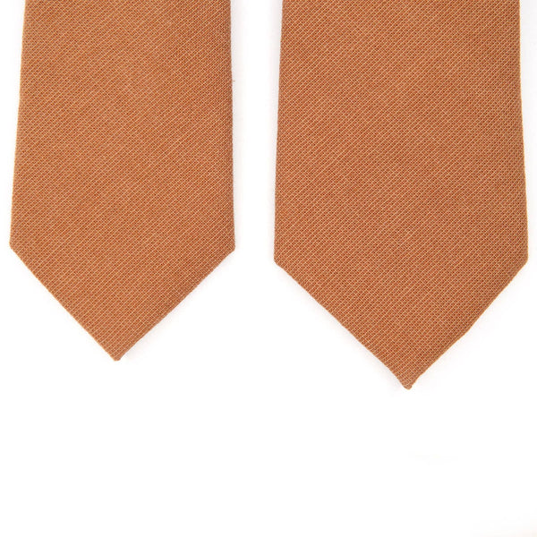 Tan Saddle - Men's Tie: Mens Modern - 2.5" wide x 58" long