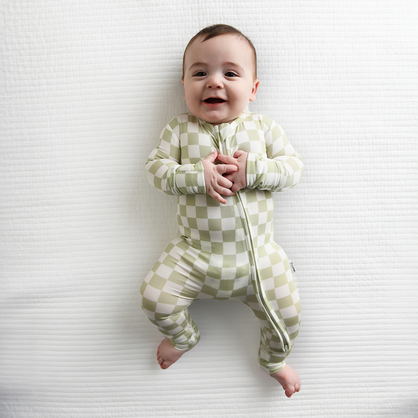 Bamboo Baby Pajama Sleepies Little Baby Zip Graham: 18-24m