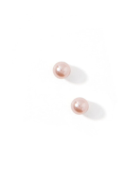 Screwback Stud Earrings - Payton Pearl Pink 5mm