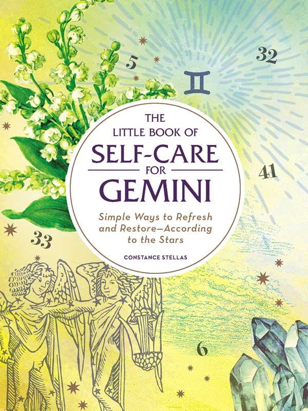 Little Book of Self-Care for Gemini by Constance   Stellas: Hardcover; 160 pages / English