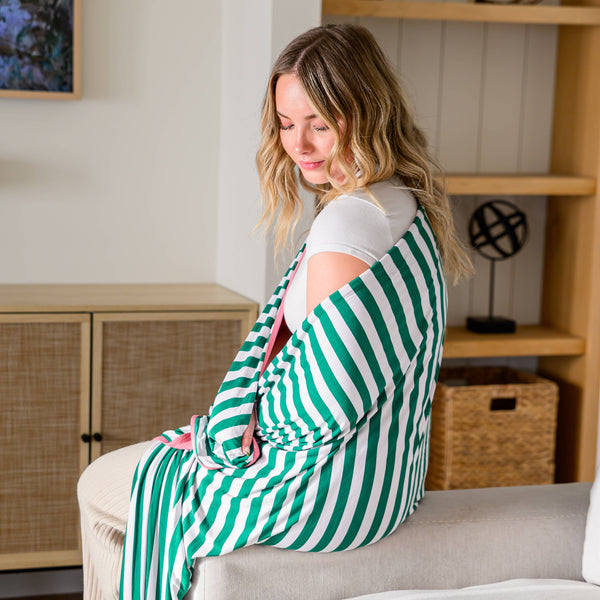 Pink Melon Hug Blanket, Swaddle Blanket, Summer Essential : Adult - Lulu Bella Boutique