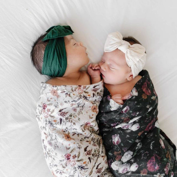 Baby Bling® The Original Knot soft nylon headband: Bubblegum - Lulu Bella Boutique